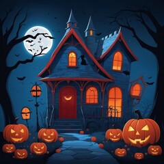 Fototapeta premium Halloween Digital Paper