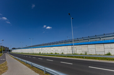 Viaduct in Częstochowa, Aleja Wojska Polskiego, European Road 75 © dominikspalek.pl