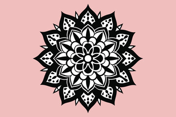 luxury mandala vector illustration A.eps