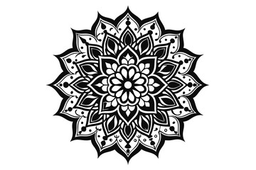 luxury mandala vector illustration J.eps