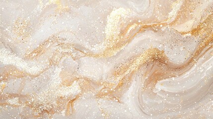 Obraz premium glittering baby beige marble texture that appears organic and fluid,fairycore, princesscore, unicorncore,ultra detailed , Gutai group,