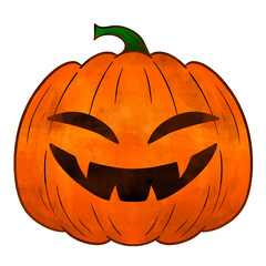 halloween pumpkin illustration 
