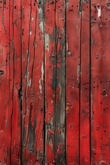 Old red wood background rustic wooden surface with copy space 