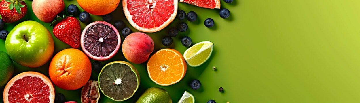 Vibrant Assortment of Fresh Fruits