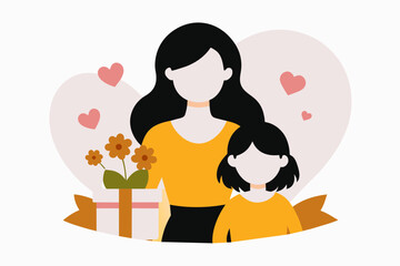 Mother s day is a celebration of honouring mother vector art illustration