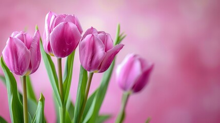 Obraz premium Stunning isolated tulip bouquet for weddings elegant floral arrangement on clean background