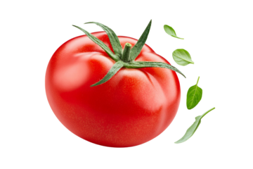 alling Tomato with Leaves Cut out