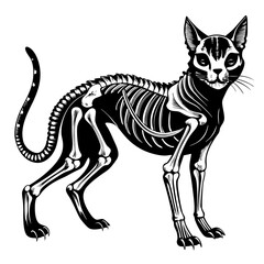 skeleton-of-cat