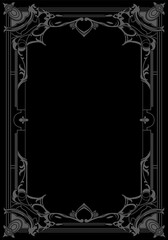Vintage borders and frames. Vector eps 10