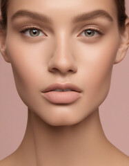 Fototapeta premium close up portrait of woman