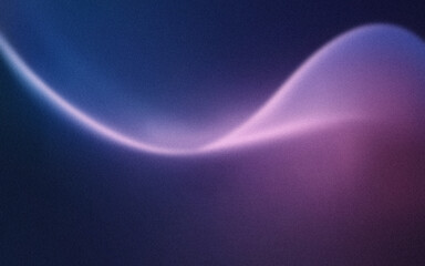 Fototapeta premium Purple abstract wave. Abstract background with a purple wave on a dark blue backdrop. Perfect for minimalist designs and digital art projects.