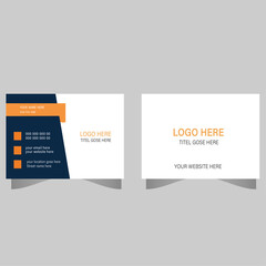 59 Abstract modern card Decorative premium black and gold business card 