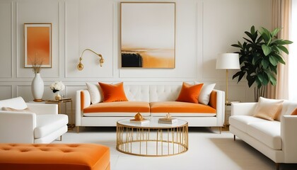 Photo interior modern design room 3d illustration