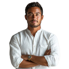 Maldives Maldivian man isolated on a transparent background png file no background png file