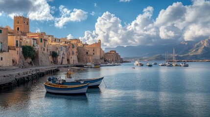 Obraz premium Castellammare, Trapani