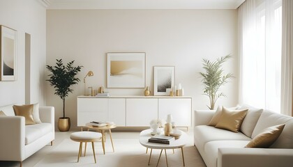 Photo interior modern design room 3d illustration
