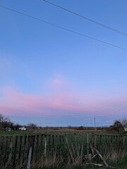 Obraz premium sunset in the mountains