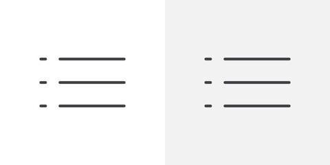 Menu flat simple vector symbols illustration.