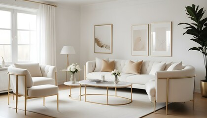 Photo interior modern design room 3d illustration