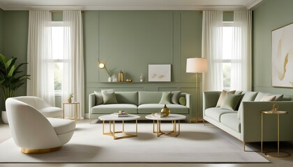 Photo interior modern design room 3d illustration