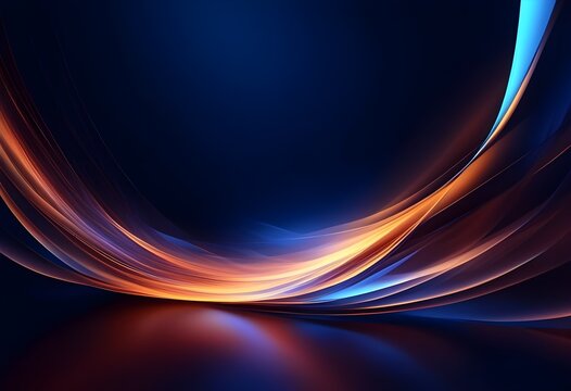 Fototapeta Abstract background with waves