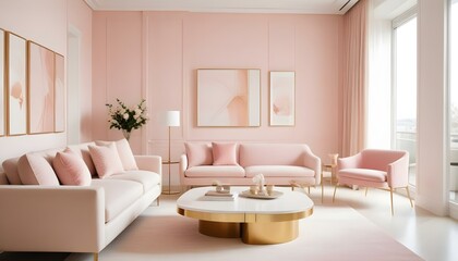 Photo interior modern design room 3d illustration