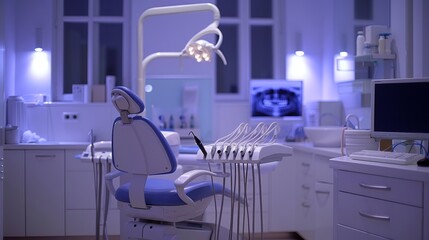Dental professional analyzing digital tooth scan, enhancing technology in modern dental care