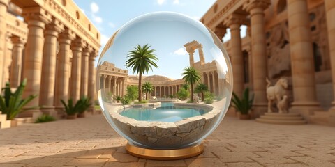 Timeless Sanctuary Amidst Ruins in Orb