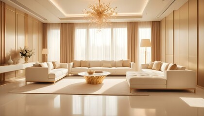 Photo interior modern design room 3d illustration