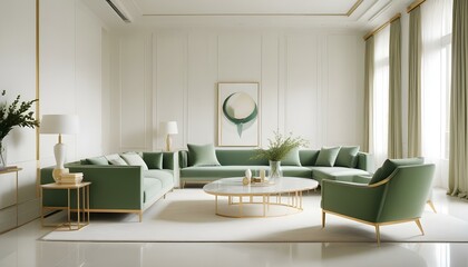 Photo interior modern design room 3d illustration