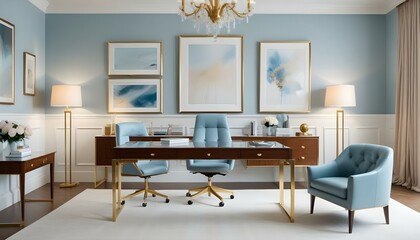 Photo interior modern design room 3d illustration