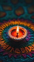 Celebrate Diwali With Glowing Oil Lamps and Intricate Rangoli Patterns During Festival of Lights