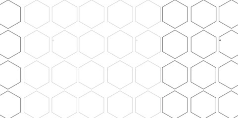 White hexagon 3D background texture. modern abstract polygonal pattern. 3d rendering illustration. 
Futuristic abstract banner. white and black lines 3d Hexagonal. honeycomb white Background.