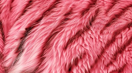 Fototapeta premium Pink fur texture of a tiger