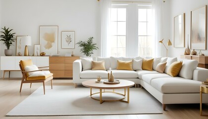 Photo interior modern design room 3d illustration