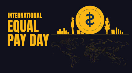 International Equal Pay Day design