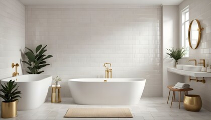 Photo interior modern design room 3d illustration