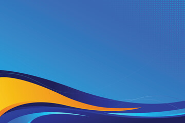 Abstract blue color background with lines or creative backdrop design for corporate graphics work