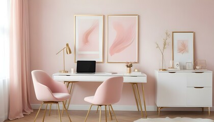 Photo interior modern design room 3d illustration