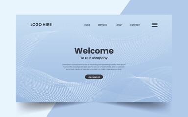 Modern technology abstract creative dynamin gradient wave line banner background for website landing page, hero banner design, webpage header	