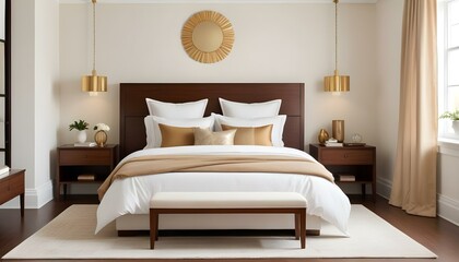 Photo interior modern design room 3d illustration