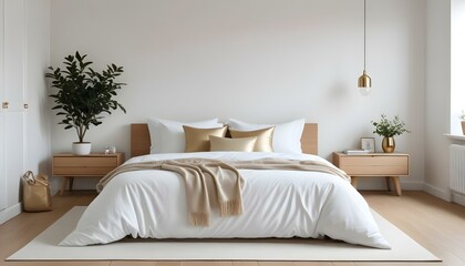 Photo interior modern design room 3d illustration