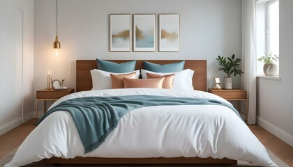 Photo interior modern design room 3d illustration