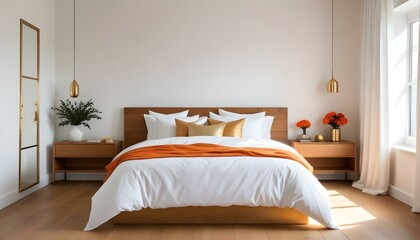 Photo interior modern design room 3d illustration