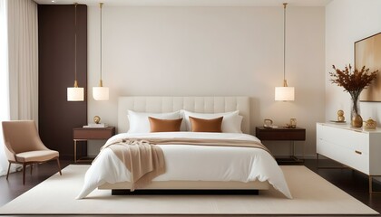 Photo interior modern design room 3d illustration