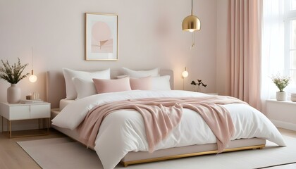Photo interior modern design room 3d illustration