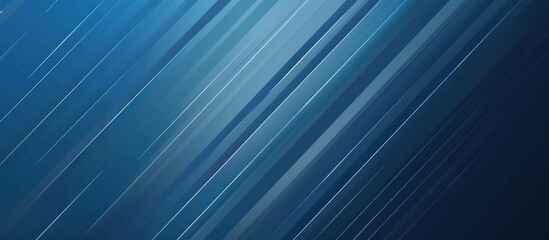 Obraz premium Abstract blue geometric banner background. Dynamic shape composition