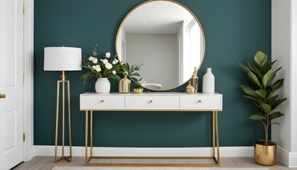 Photo interior modern design room 3d illustration