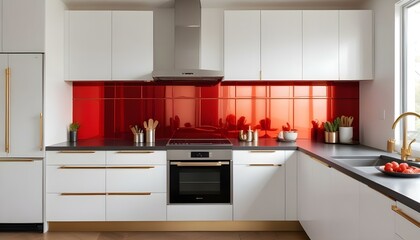 Fototapeta premium Photo interior modern design room 3d illustration