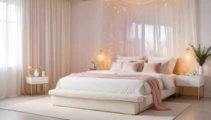 Photo interior modern design room 3d illustration